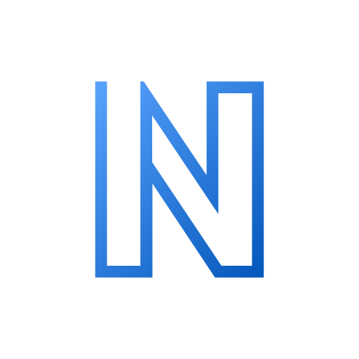 Letter n Generic gradient outline icon