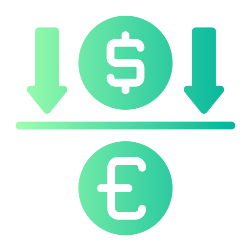 währung Generic gradient fill icon