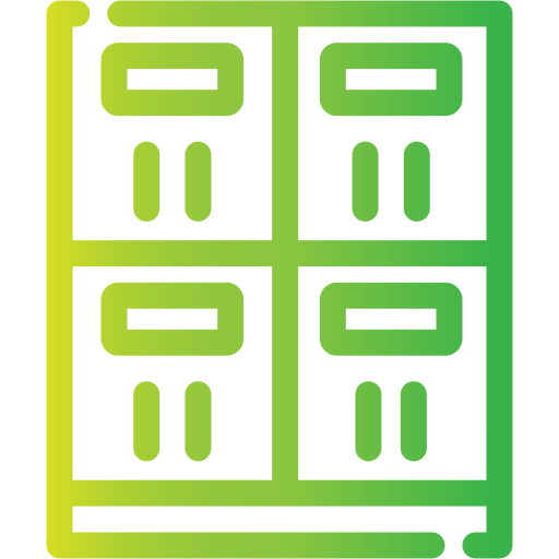 ロッカー Generic gradient outline icon