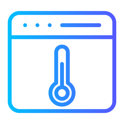 thermometer Generic gradient outline icon