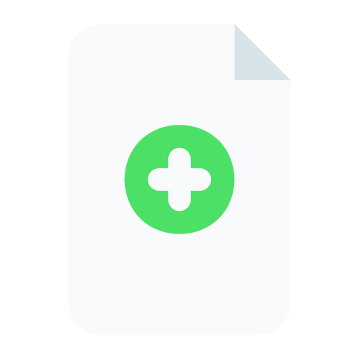 New document Generic color fill icon