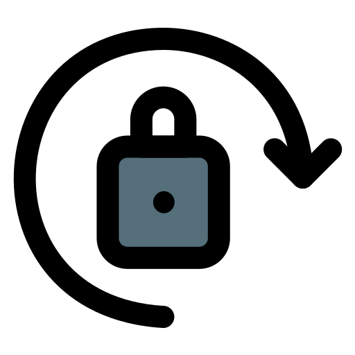 blocco della rotazione Generic color lineal-color icona
