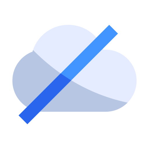 Cloud error Generic color fill icon