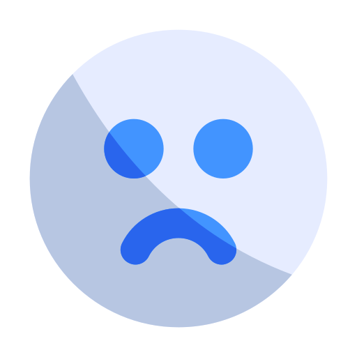 Sad emoji Generic color fill icon