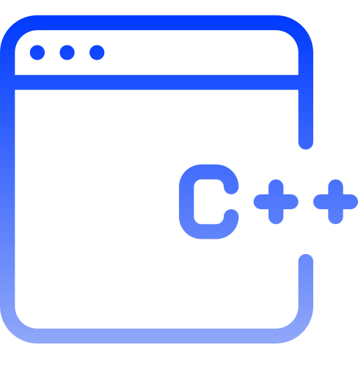 С++ Generic gradient outline иконка