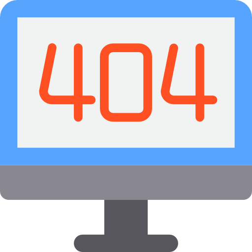 404 srip Flat icono