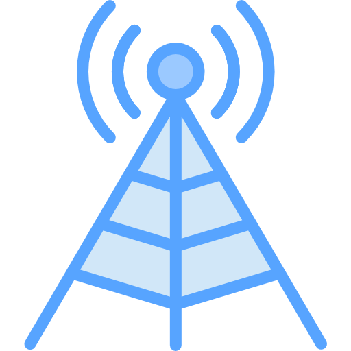 Antenna srip Flat icon
