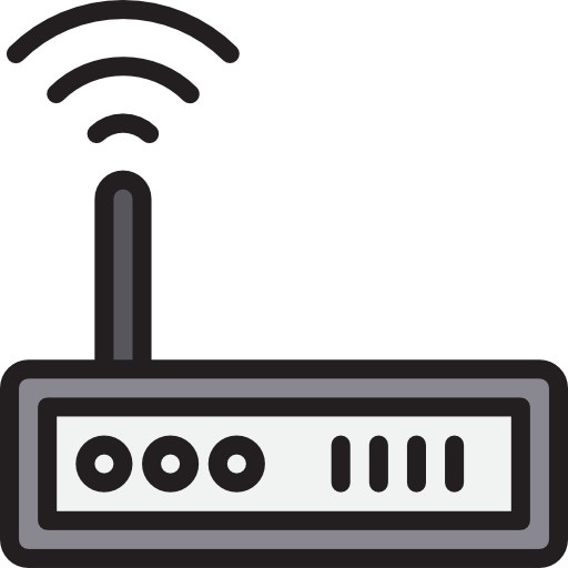 router srip Lineal Color icon