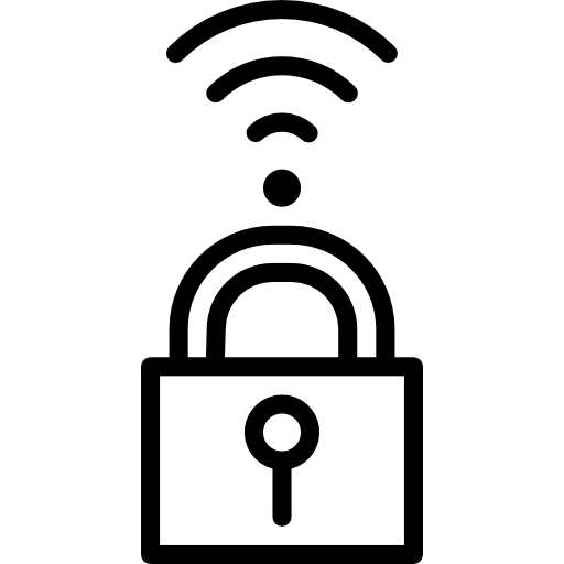 bezprzewodowy srip Lineal ikona