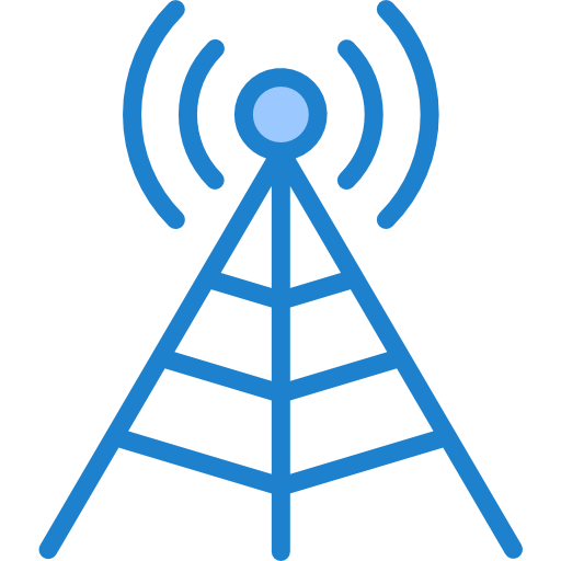 antenna srip Blue icona