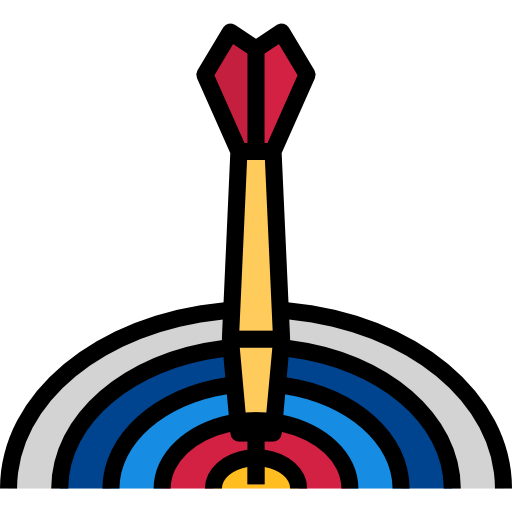 darts turkkub Lineal Color icon