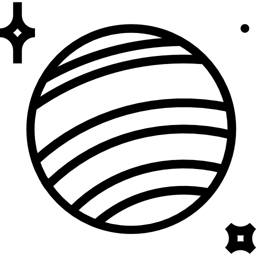 neptuno turkkub Lineal icono