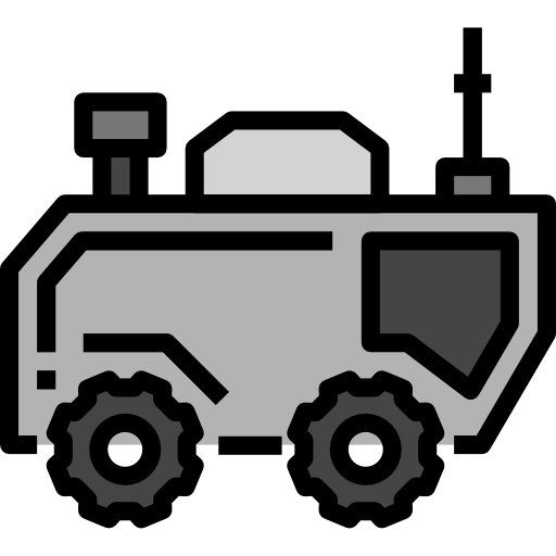 mars rover turkkub Lineal Color icon