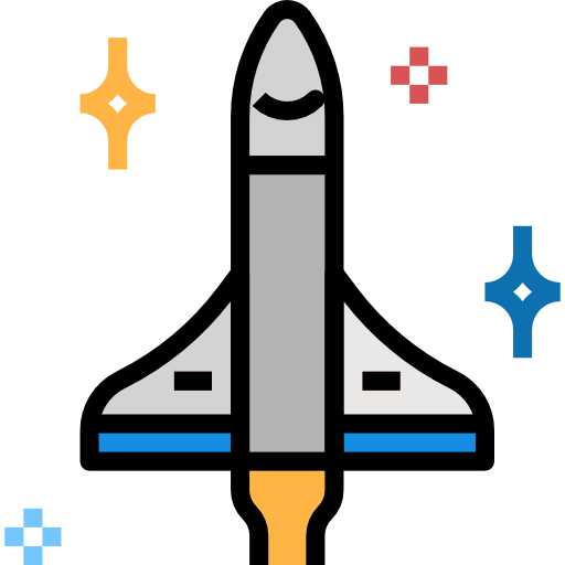 로켓 turkkub Lineal Color icon