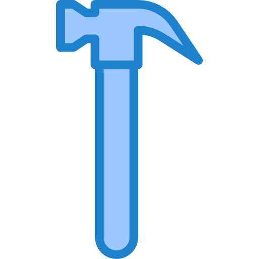 hamer srip Blue icoon