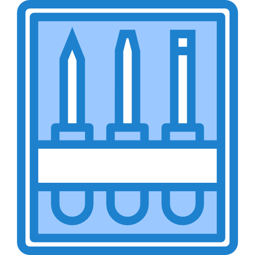 스크루 드라이버 srip Blue icon