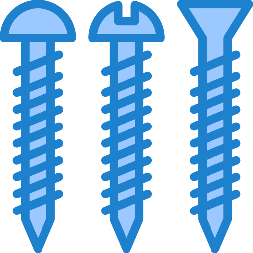 Screws srip Blue icon