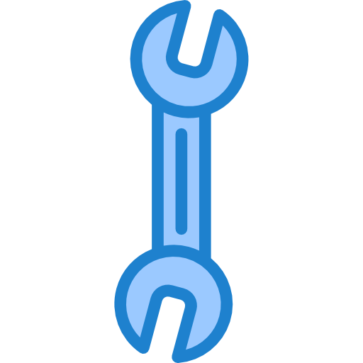 moersleutel srip Blue icoon