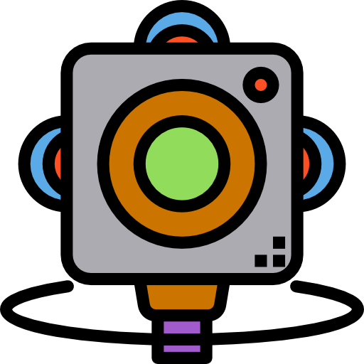 kamera Phatplus Lineal Color ikona