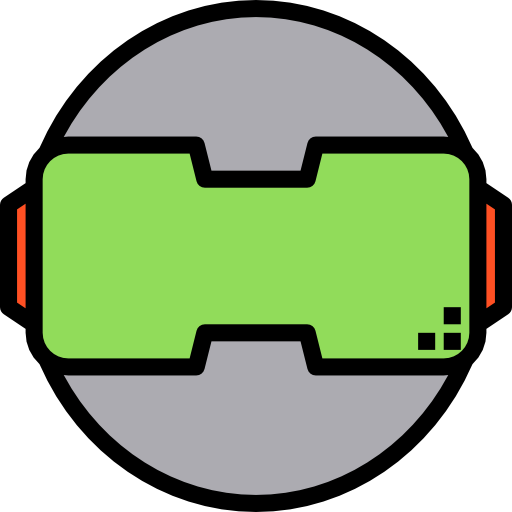 Vr glasses Phatplus Lineal Color icon