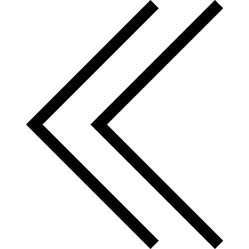 Left chevron Pictogramer Outline icon