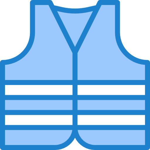Vest srip Blue icon