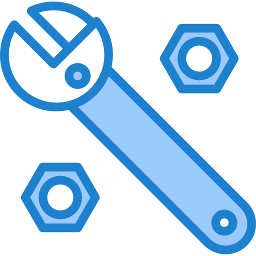 Гаечный ключ srip Blue иконка