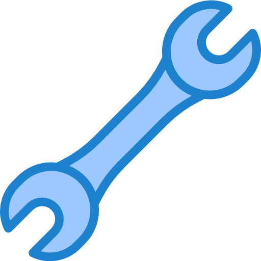 klucz podwójny srip Blue ikona
