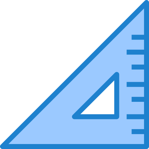 三角定規 srip Blue icon