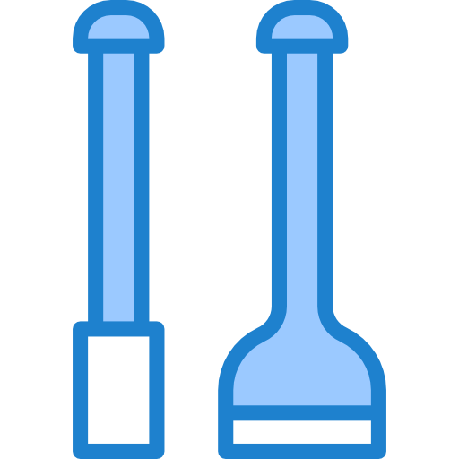 Shovel srip Blue icon