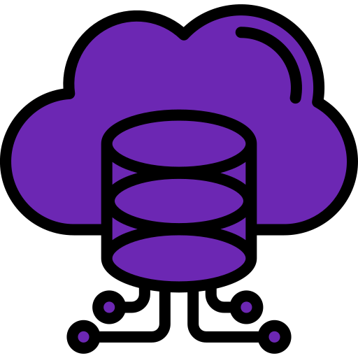 Cloud server Generic color lineal-color icon