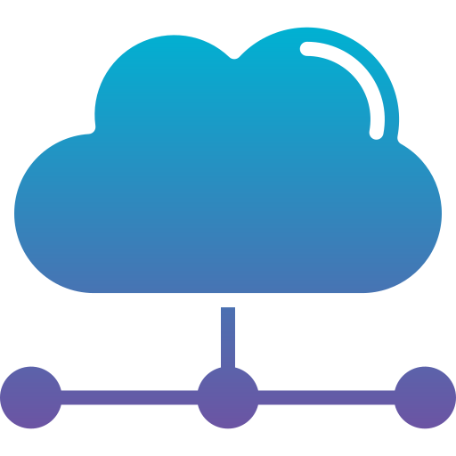 cloud-speicher Generic gradient fill icon