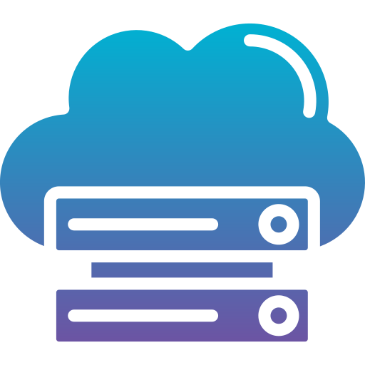 cloud-server Generic gradient fill icon