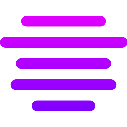 중심 정렬 Generic gradient outline icon