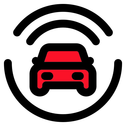 スマートカー Generic color lineal-color icon