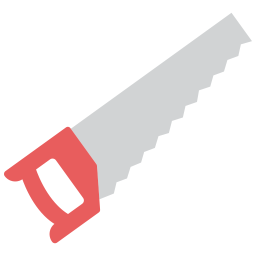 Hand saw Generic color fill icon