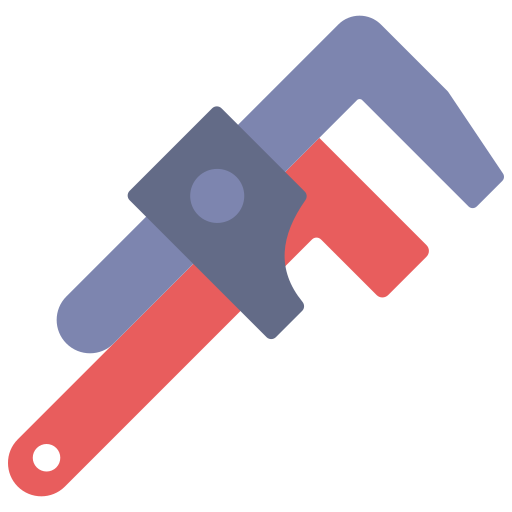 Разводной гаечный ключ Generic color fill иконка