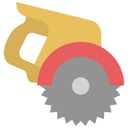 Electric saw Generic color fill icon