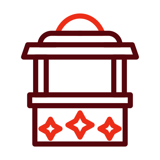 Ticket box Generic color outline icon