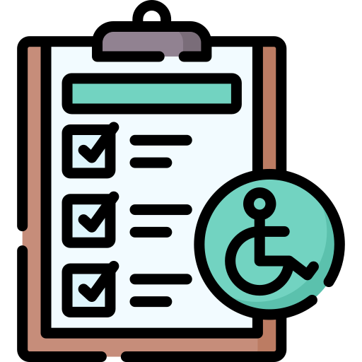 disabilità Special Lineal color icona