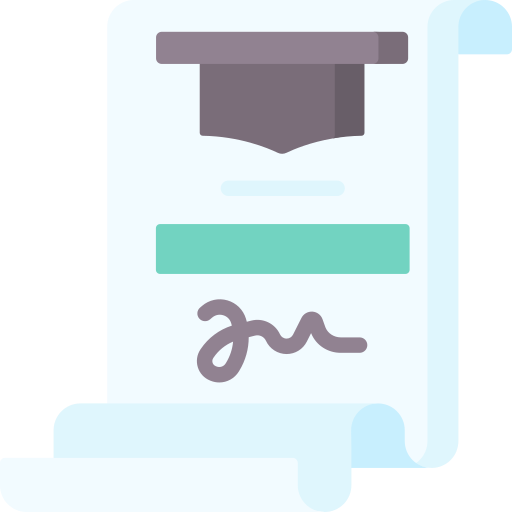 Certificate authority Special Flat icon