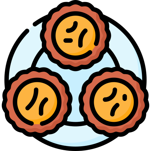 Egg tart Special Lineal color icon