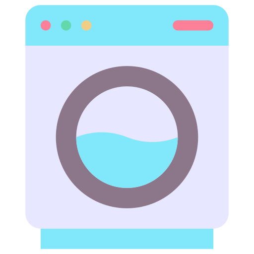 máquina de lavar Generic color fill Ícone
