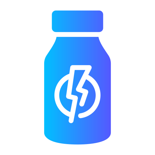 energiedrank Generic gradient fill icoon