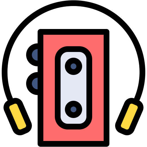walkman Generic color lineal-color иконка