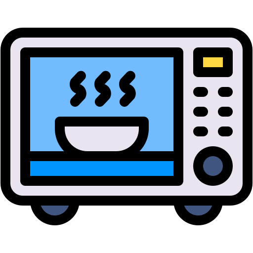 Microwave Generic color lineal-color icon