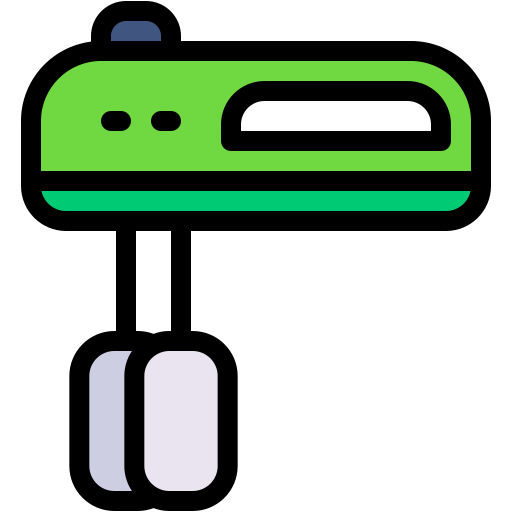 수동 믹서 Generic color lineal-color icon