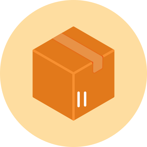 Package Generic color fill icon