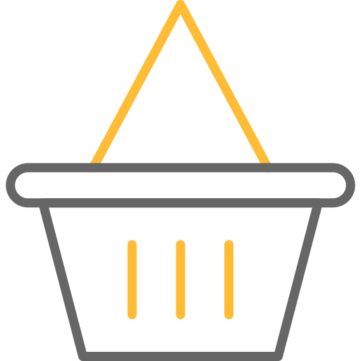 Shopping basket Generic color outline icon