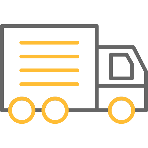 Delivery truck Generic color outline icon
